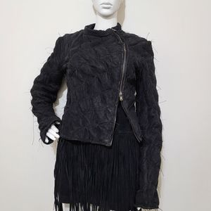 Rare Tom Ford For Yves Saint Laurent Fall 2002 Shearling Jacket sz 38